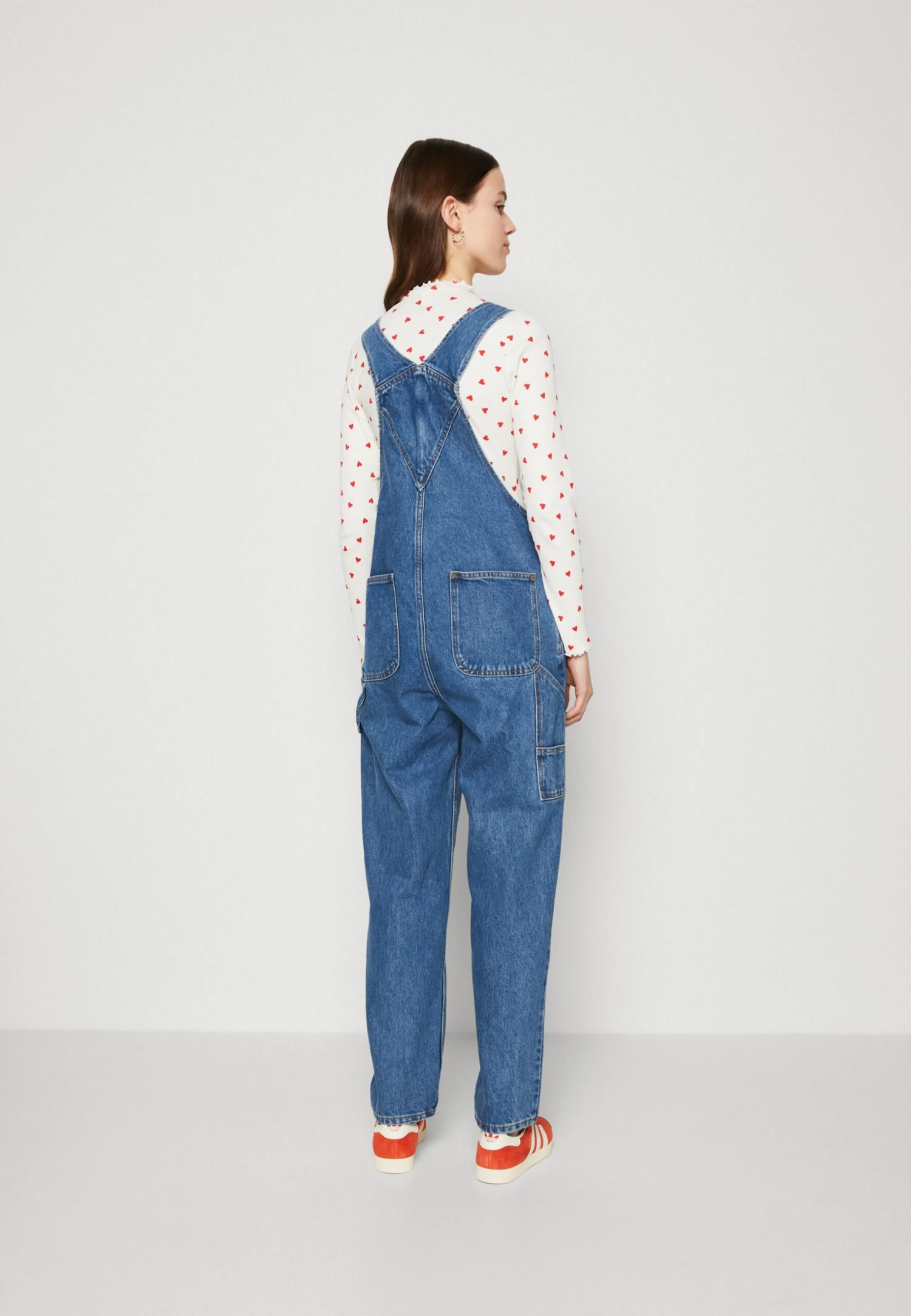 Monki Tuinbroek - Blue Medium Dusty Classic 3 Monki Tuinbroek - Blue Medium Dusty Classic - Afbeelding 3