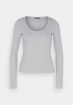 Monki Longsleeve - Grey -Monki Winkel ab02bb96702d4022a445579d5f6e8c56