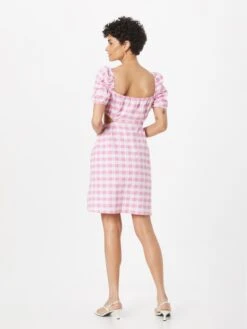 Monki Mini Jurken Jurk Dames Lichtroze -Monki Winkel b31d6617999f794cc2d99aac4ff7b5b8