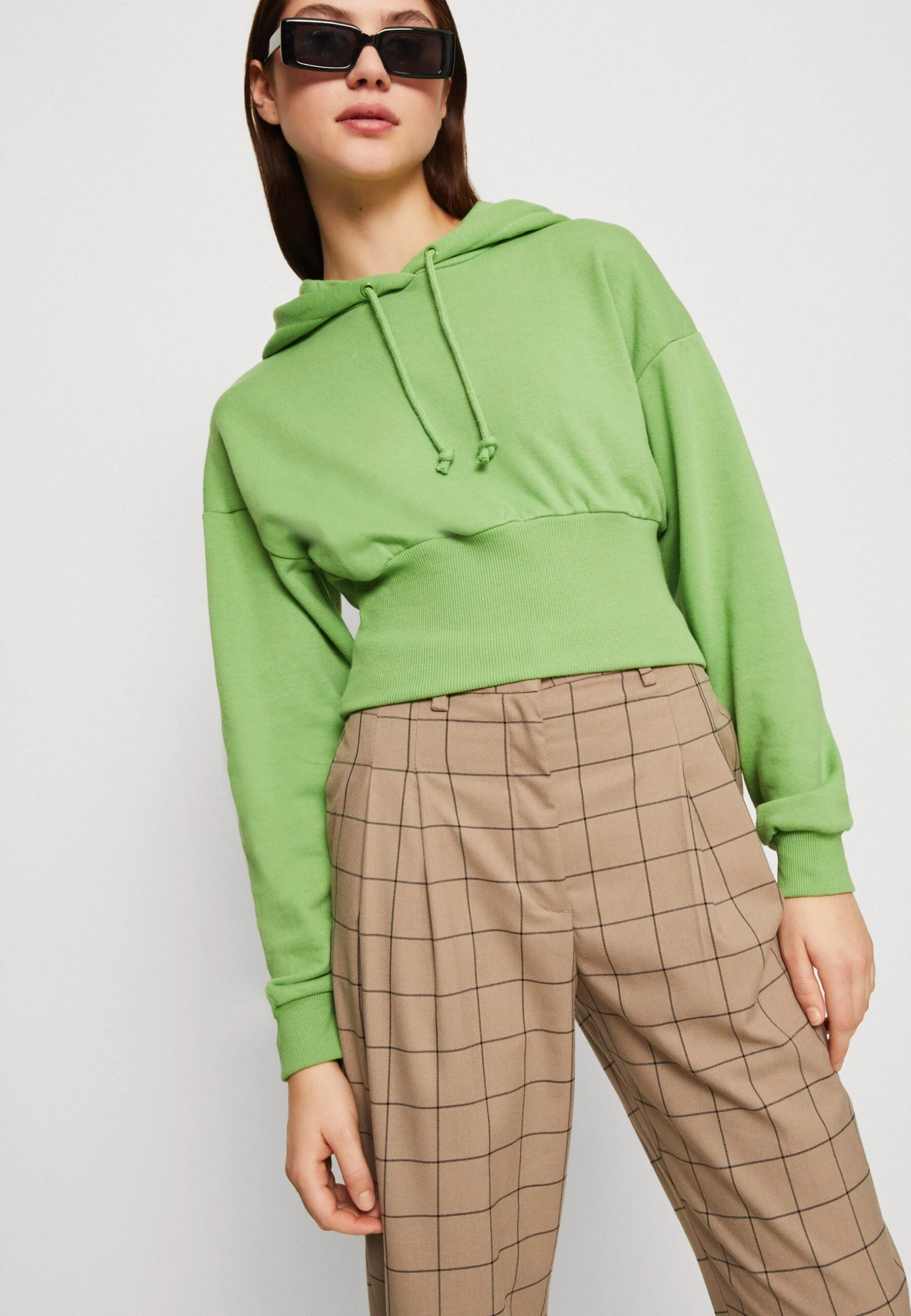 Monki Broek - Beige 4 Monki Broek - Beige - Afbeelding 4