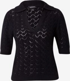 Monki Fijngebreide Truien Trui Dames Zwart