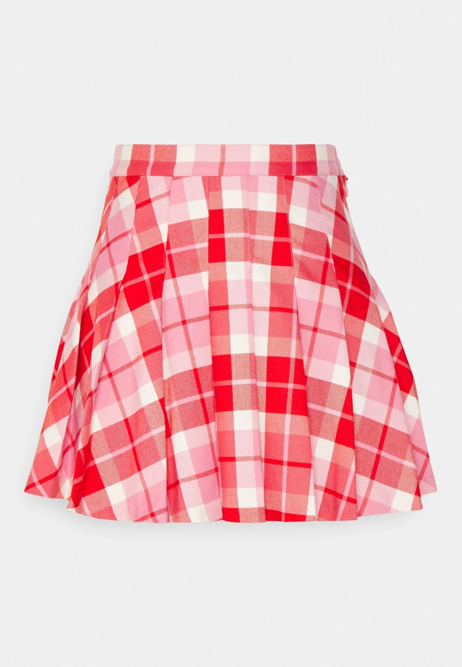 Monki Minirok - Lihgt Red/Pink 4 Monki Minirok - Lihgt Red/Pink - Afbeelding 4