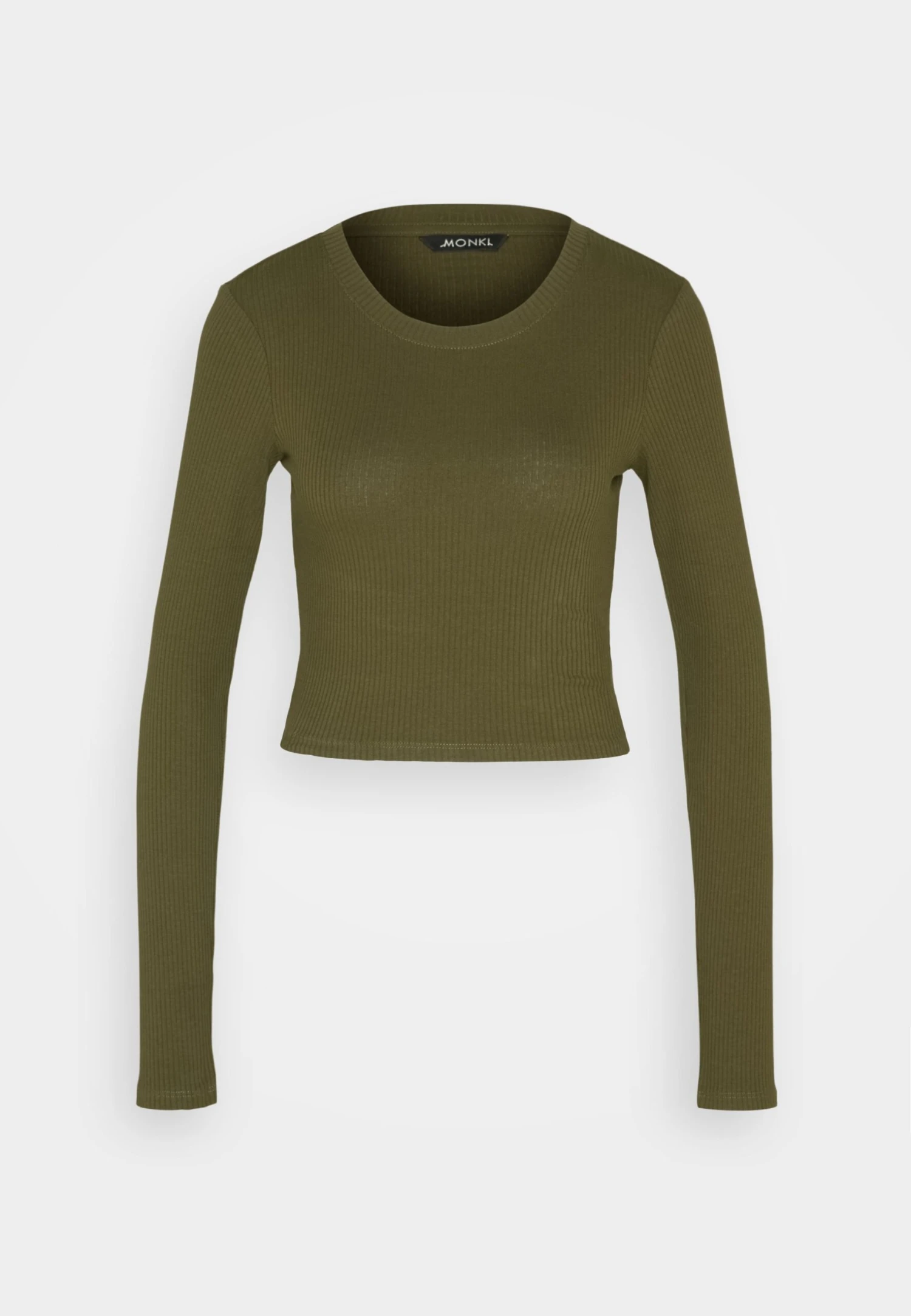 Monki Longsleeve - Khaki 5 Monki Longsleeve - Khaki - Afbeelding 5
