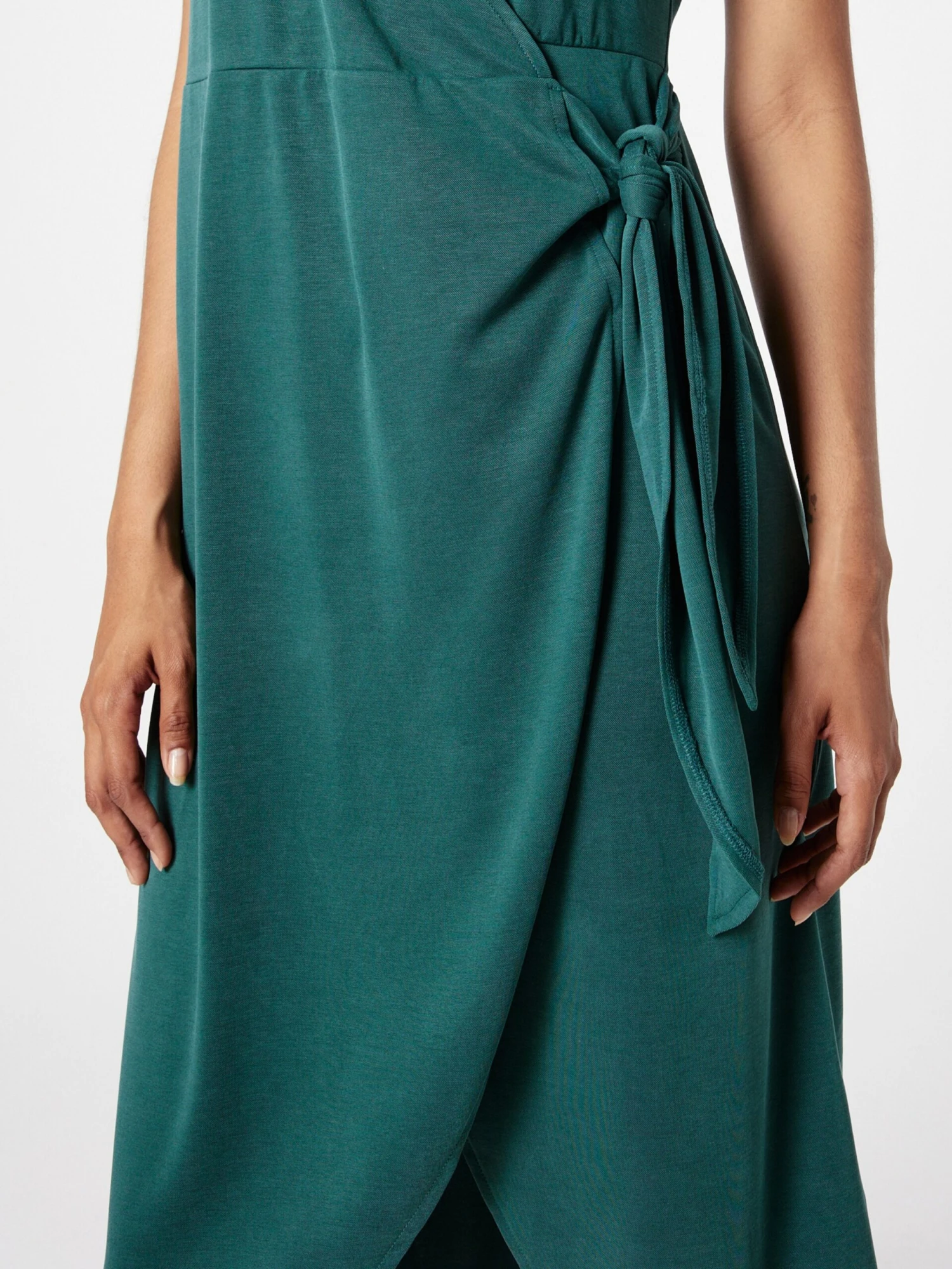 Monki Jerseyjurken Jurk Dames Smaragd 2 Monki Jerseyjurken Jurk Dames Smaragd - Afbeelding 2