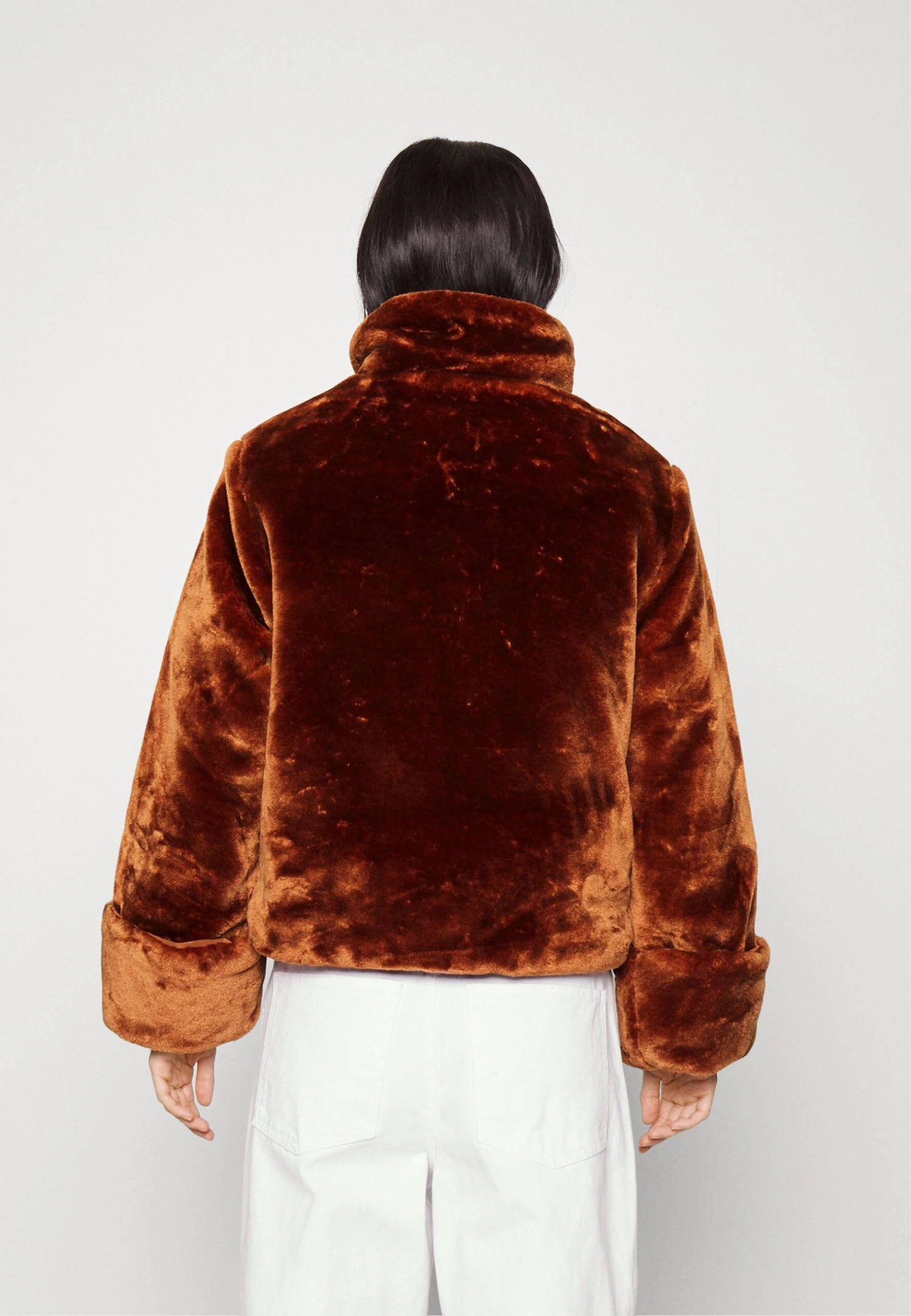 Monki Winterjas - Brown 3 Monki Winterjas - Brown - Afbeelding 3