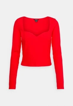 Monki Longsleeve - Red Bright -Monki Winkel c282e5c2796746e78280212a0dd38928