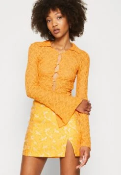 Monki Minirok - Orange 9 Monki Minirok - Orange -Monki Winkel c4c00233810040dc896905b0af5a25af