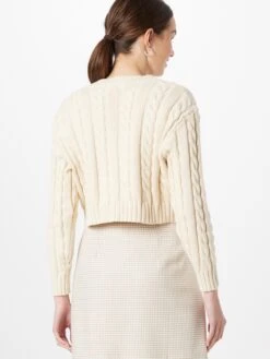 Monki Vesten Gebreid Vest Dames Wolwit 8 Monki Vesten Gebreid Vest Dames Wolwit -Monki Winkel c8bb96cb362ff57ce39decf01dacd588