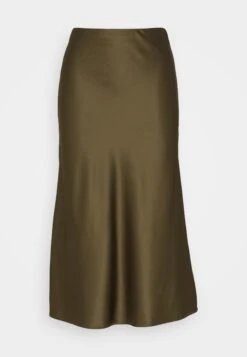 Monki A-Lijn Rok - Kaki Green Solid -Monki Winkel cb204ec4a6e740d1b68e1d87e5d35cf9