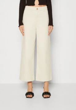 Monki Broek - White Dusty Light
