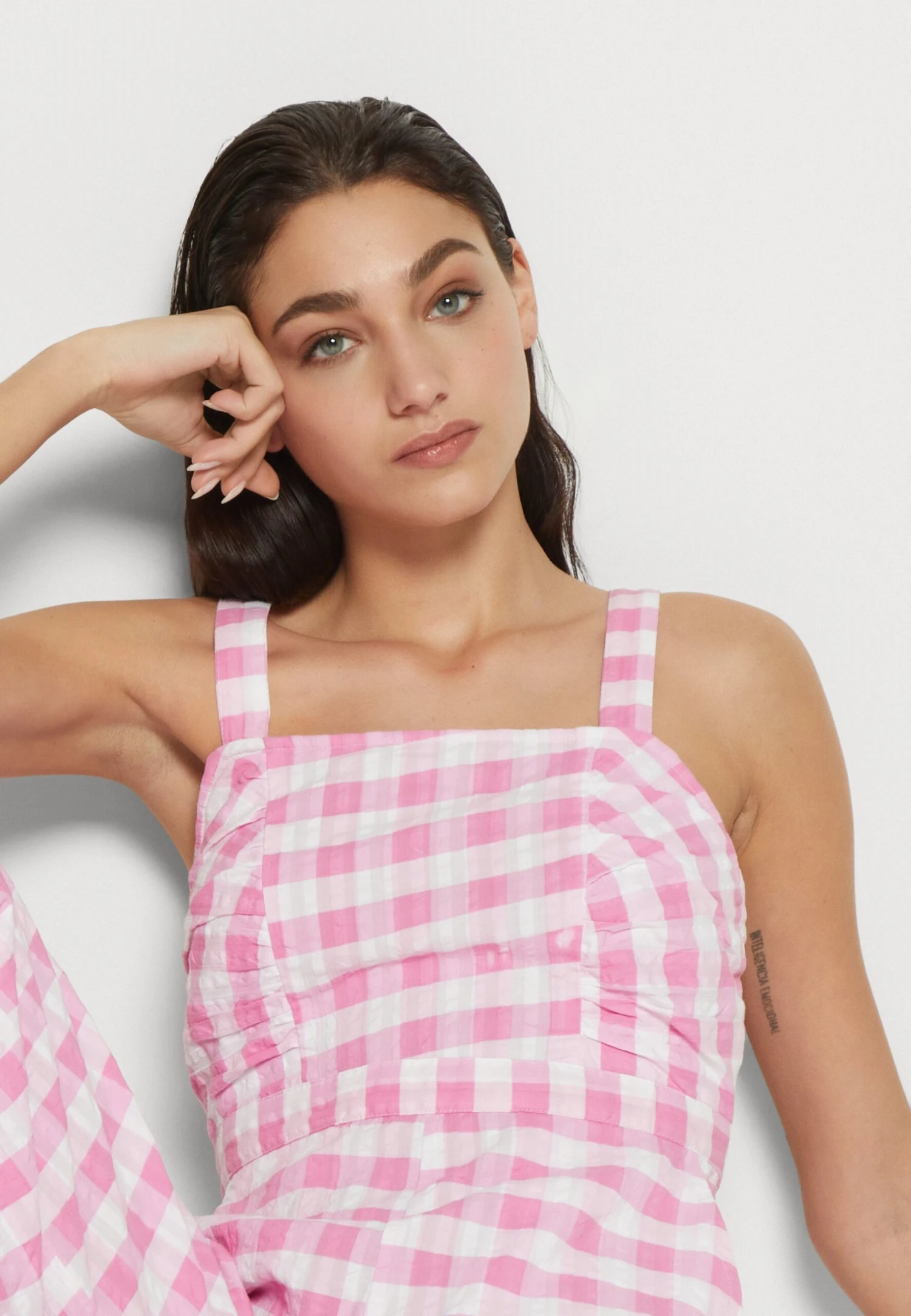 Monki Jumpsuit - Pink 4 Monki Jumpsuit - Pink - Afbeelding 4