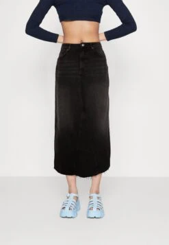 Monki Jeansrok - Black