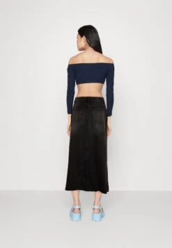 Monki Jeansrok - Black 8 Monki Jeansrok - Black -Monki Winkel d482d1109dc44a06be8068722c43b869