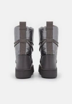 Monki Irene- Snowboots- Dark Silver Grey -Monki Winkel d717daac04fe40849e04e66de65c7aa1