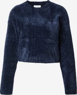 Monki Fijngebreide Truien Trui Dames Navy