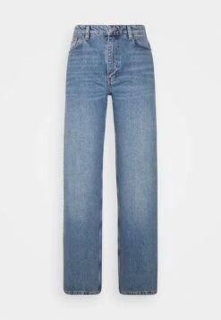 Monki Flared Jeans - Blue Medium