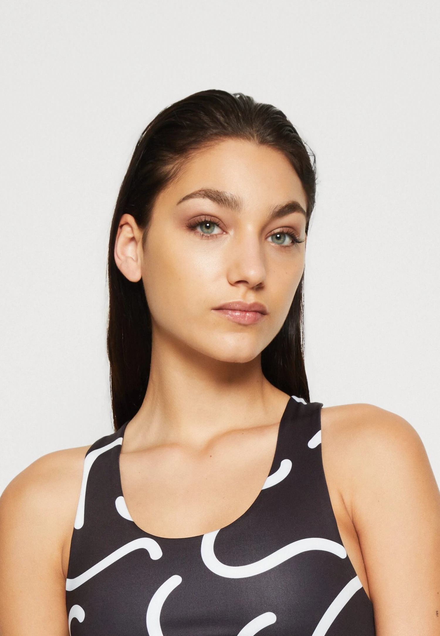 Monki Top - Black/White 4 Monki Top - Black/White - Afbeelding 4