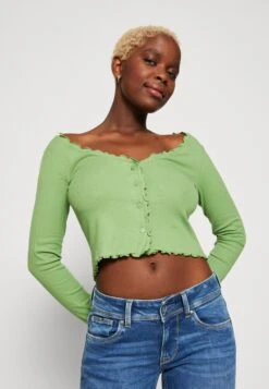 Monki Longsleeve - Green -Monki Winkel e4531f0b3c394e178f989e89bc11d8c6