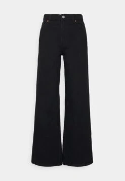 Monki Relaxed Fit Jeans - Black Dark