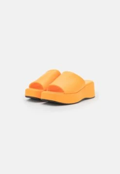 Monki Muiltjes Met Hak - Orange -Monki Winkel ed6a56ec85534464bcec1c6dee99ec84