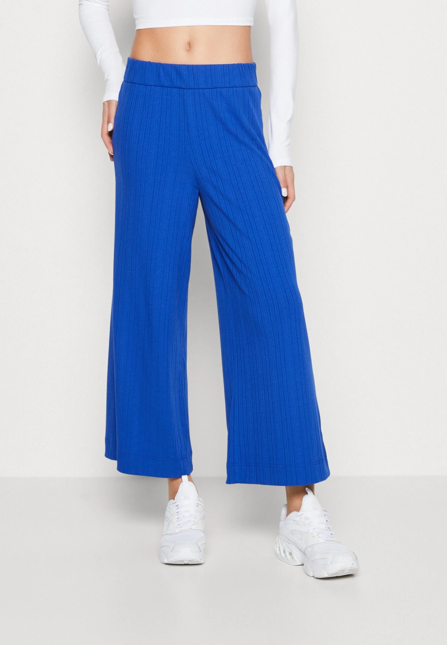 Monki Broek - Bright Blue 1 Monki Broek - Bright Blue