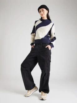 Monki Fijngebreide Truien Trui Dames Marine -Monki Winkel f5338cf37e423c44d00b63a053b5ad80