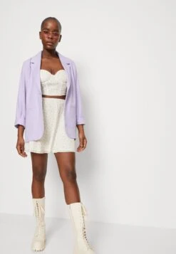 Monki Blazer - Lilac -Monki Winkel f76ea0d62d8c48a6a26bd46e00470dd3