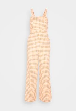 Monki Jumpsuit - Orange Gingham 10 Monki Jumpsuit - Orange Gingham -Monki Winkel f8b04689808746c6b3827065037da290